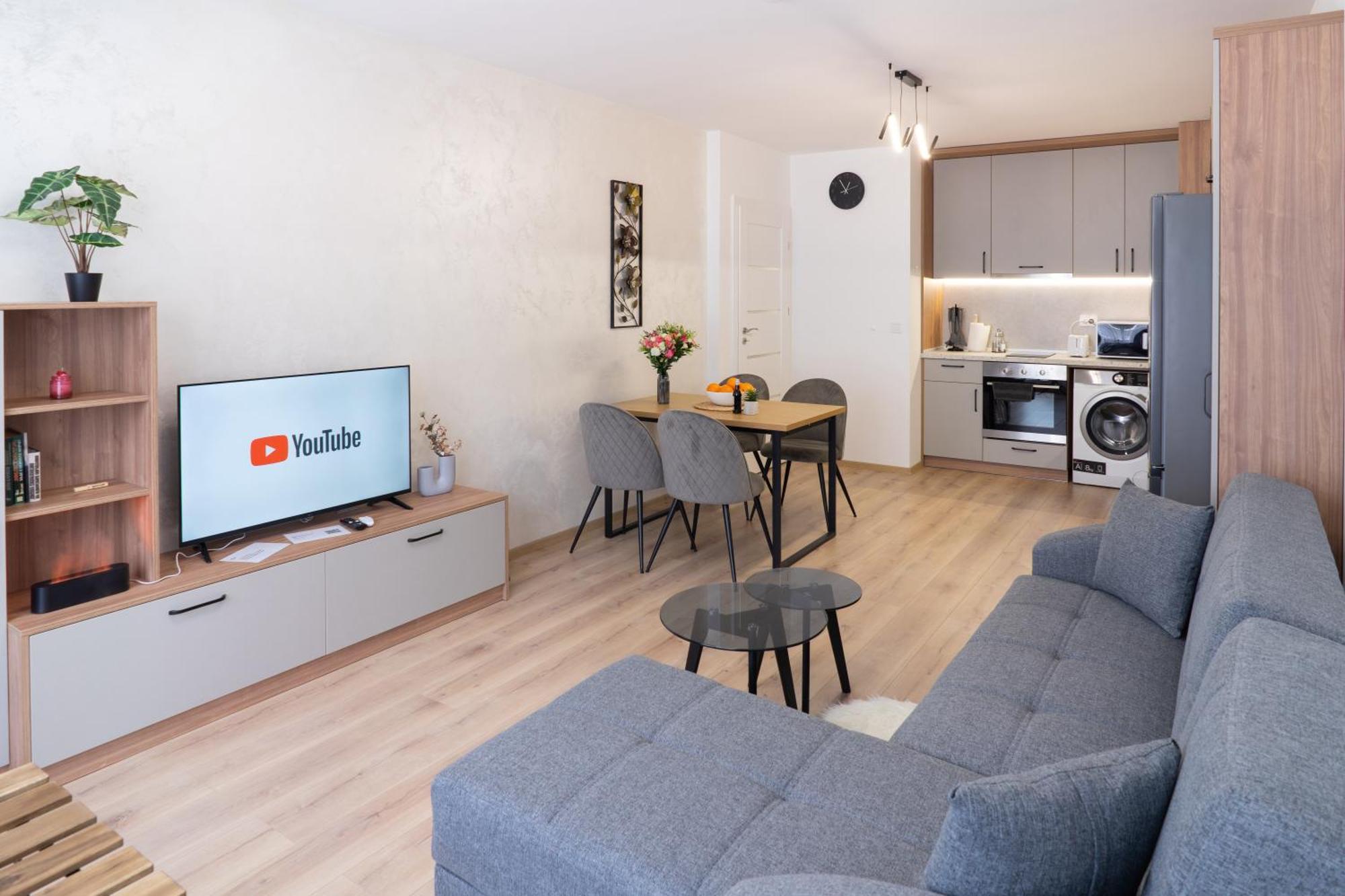 New Modern & Cozy Apartment With Free Parking Varna Eksteriør billede