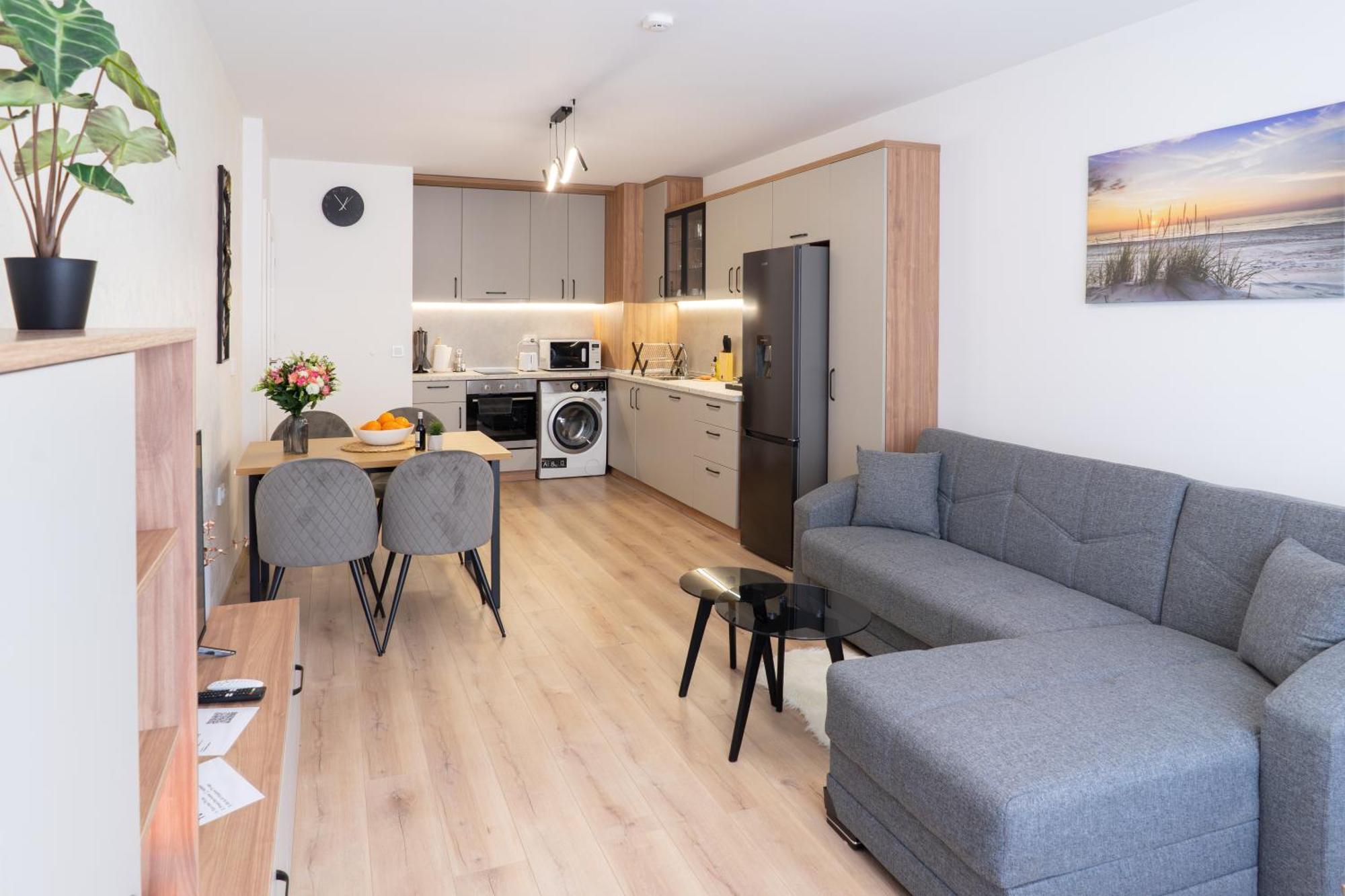 New Modern & Cozy Apartment With Free Parking Varna Eksteriør billede